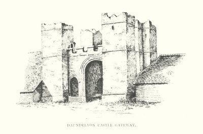 Poort van Kasteel Daundelyon door Duncan Moul
