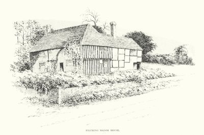 Filching Manor House door Duncan Moul