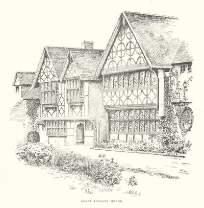 Great Tangley Manor door Duncan Moul