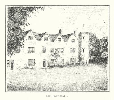 Rochford Hall (litho) door Duncan Moul