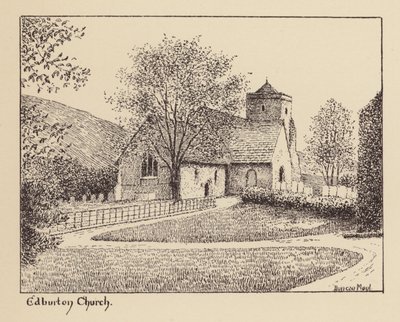 Sussex: Edburton Kerk door Duncan Moul