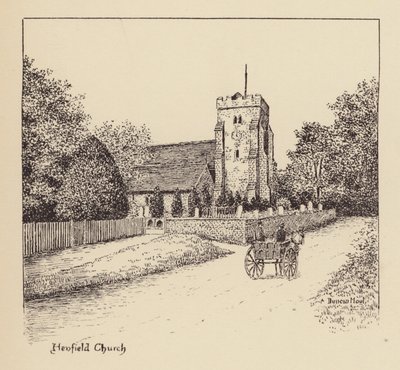 Henfield Kerk, Sussex door Duncan Moul