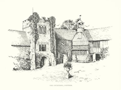 De Binnenplaats, Ightham door Duncan Moul