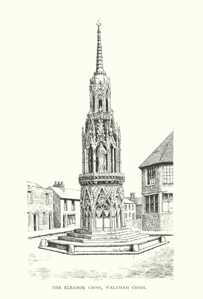 Het Eleanor Cross, Waltham Cross door Duncan Moul