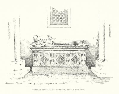 Graf van Matilda Fitzwalter, Little Dunmow door Duncan Moul
