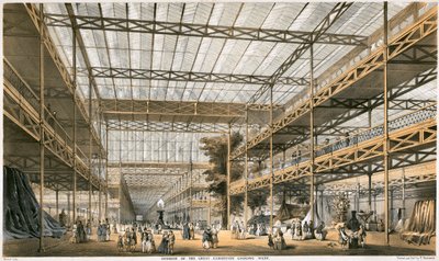 Grote Tentoonstelling, Crystal Palace, Hyde Park, Londen, 1851 door Durond