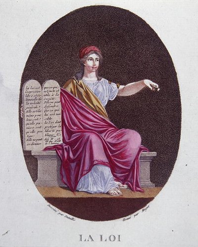 Allegorie van de wet, c.1792 door Dutaillis (after)