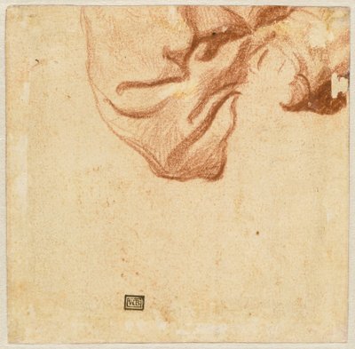 Draperiestudie door Dutch 17th Century