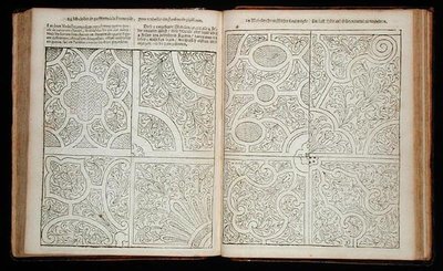 Franse stijl parterres, uit 