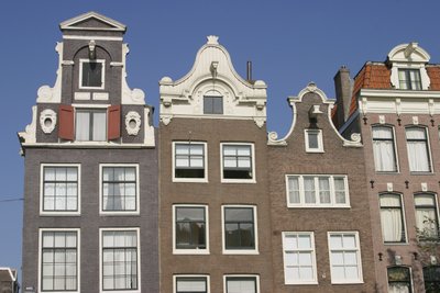 Gevelhuizen door Dutch School