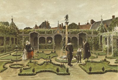 Tuinarchitectuur, Nederland, 17e eeuw door Dutch School