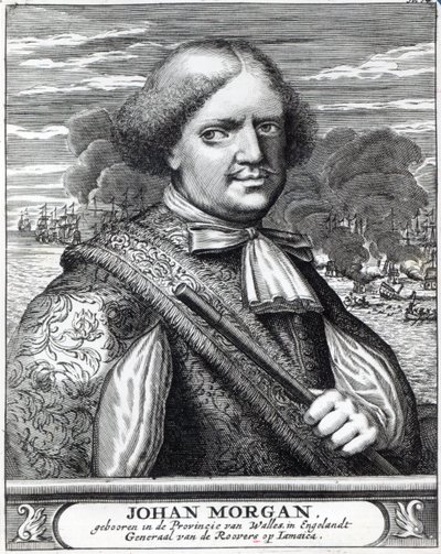 Henry Morgan, 1678 door Dutch School