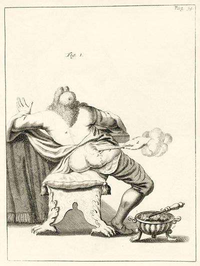 Een zweer lanceren op de bil, uit Exercitationes Practicae circa Medendi Methodum door Frederik Dekkers, 1694 door Dutch School