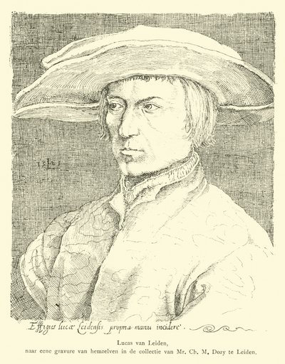Lucas van Leyden, Nederlandse kunstenaar door Dutch School