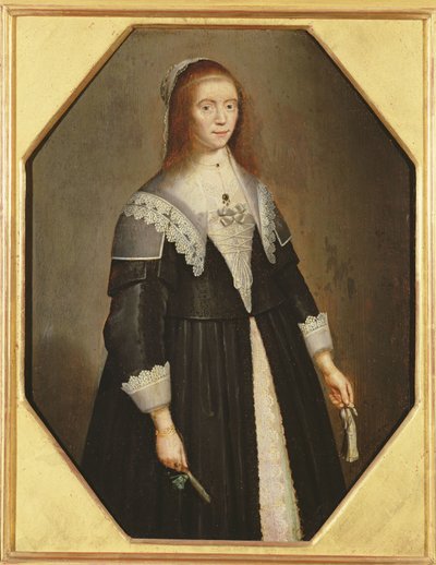 Portret van een Vrouw, c.1640 door Dutch School