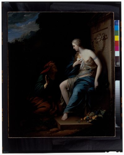Vertumnus en Pomona door Dutch School