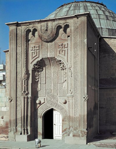 Uitzicht op de Islamitische school (1258) door Dynasty Seljuq