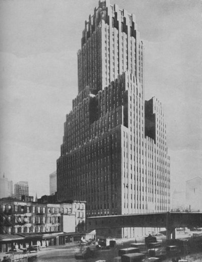 Wonderen van het oude Babylon overtroffen in modern New York, c1935 door ENA