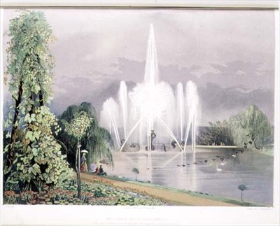 De Rivierpaard Fontein, Enville, uitgegeven door Thomas McLean door E. Adveno Brooke