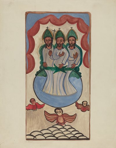Retabel van de Drie-eenheid door E. Boyd