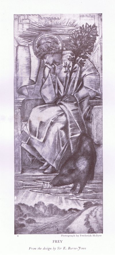 Freyja door E. Burne Jones
