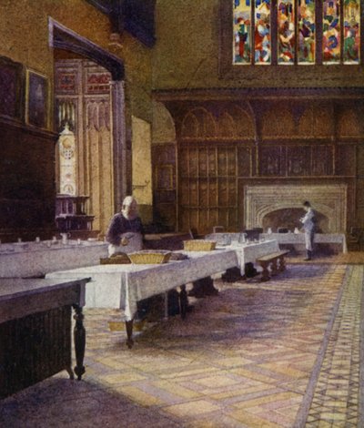 Eton: De eetzaal van het college door E. D. Brinton