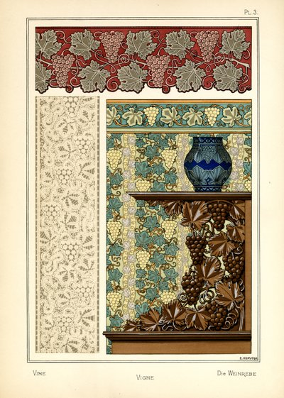 De Wijnstok door E. Hervegh