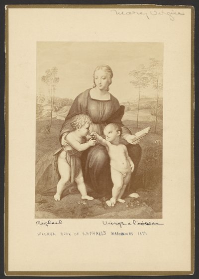 Maagd en vogel door E. Hufnagel