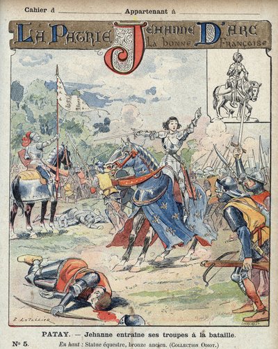 Honderdjarige Oorlog tussen Frankrijk en Engeland. door E. Letellier