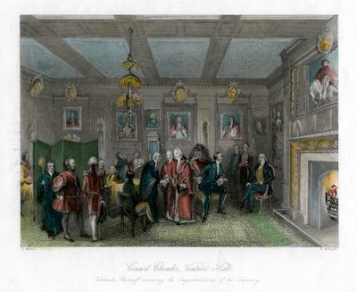 Raadzaal, Vintners Hall, City of London door E. Redclyffe