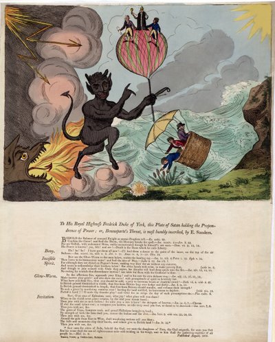 Aan Zijne Koninklijke Hoogheid Frederik Hertog van York, deze plaat van Satan die de overhand van macht houdt; of, Bounaparte