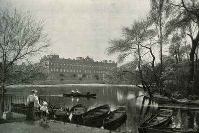 Buckingham Palace, ca. 1897 door E. and S. Woodbury