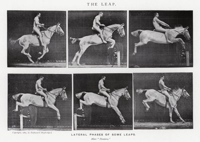 De Sprong door Eadweard Muybridge