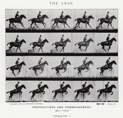 Eadweard Muybridge: De Sprong door Eadweard Muybridge