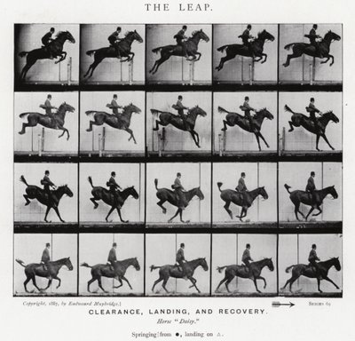 Eadweard Muybridge: De sprong door Eadweard Muybridge