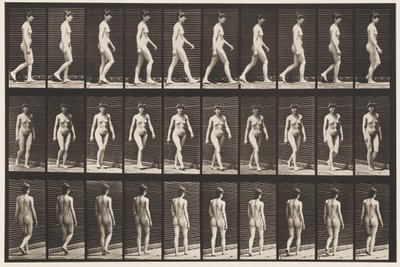 Lopen door Eadweard Muybridge