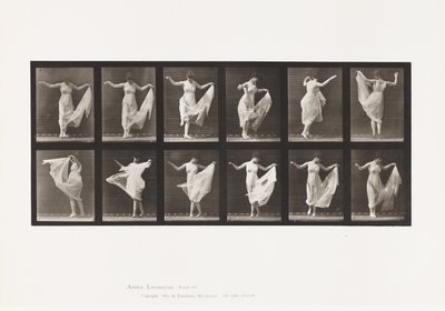 Dansen door Eadweard Muybridge