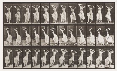 Plaat 190. Dansen (Nautch) door Eadweard Muybridge