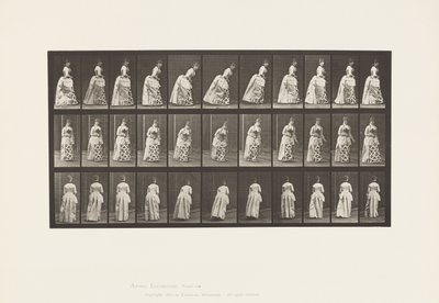 Buigen, 1885 door Eadweard Muybridge