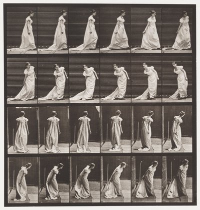 Plaat 231. Bukken om Trein te Regelen en Omdraaien door Eadweard Muybridge
