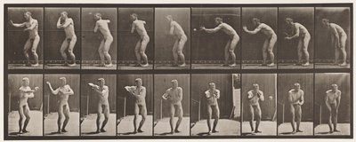 Plaat 281. Honkbal; Vangen en Gooien door Eadweard Muybridge