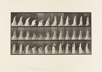 Bal oppakken en gooien door Eadweard Muybridge
