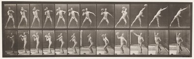 Plaat 319. Een 75 lb Steen Heffen door Eadweard Muybridge