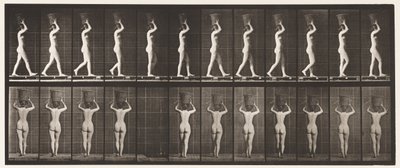 Plaat 34. Lopen door Eadweard Muybridge