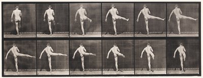 Plaat 369. Eerste Ballet Actie door Eadweard Muybridge