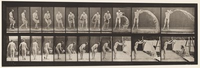 Emmer water legen door Eadweard Muybridge