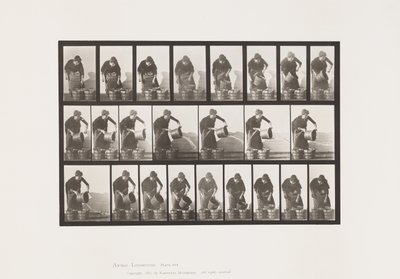 Plaat 403. Emmer Water Leeggooien door Eadweard Muybridge