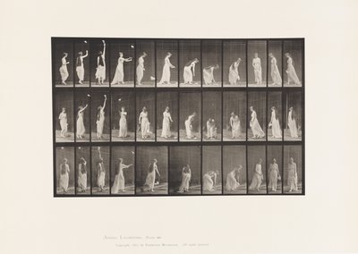 Reiken, bukken en omdraaien door Eadweard Muybridge