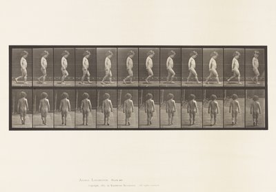 Kind, lopen door Eadweard Muybridge