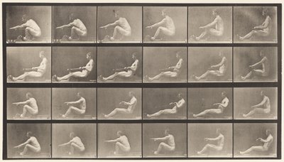 Plaat 492. A door Eadweard Muybridge